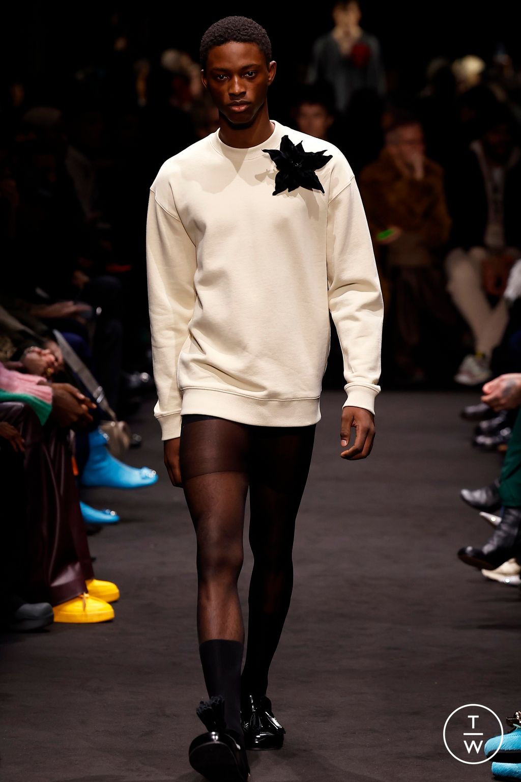 Fashion Week Milan Fall/Winter 2024 look 4 de la collection JW Anderson menswear