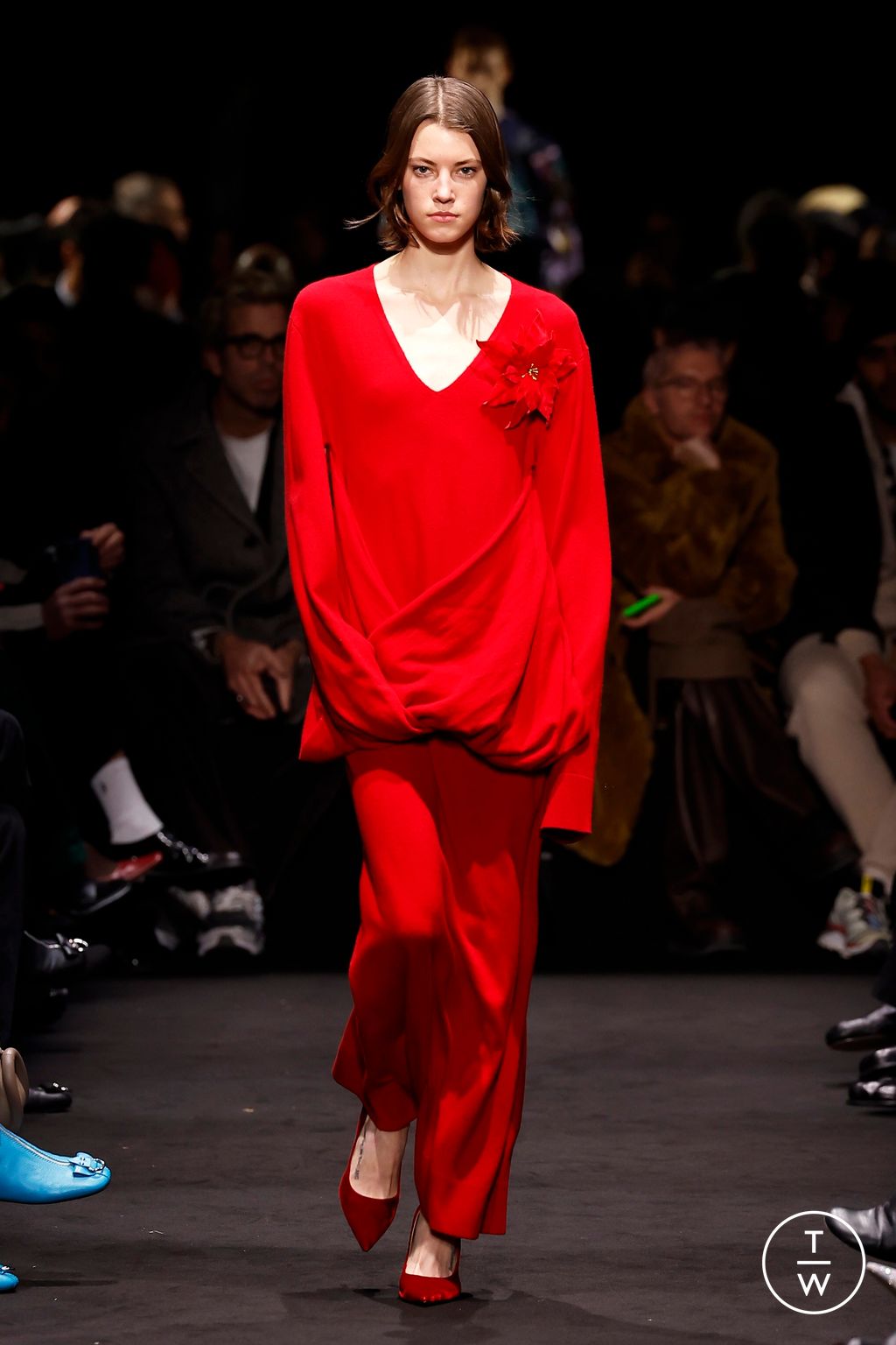 Fashion Week Milan Fall/Winter 2024 look 6 de la collection JW Anderson menswear