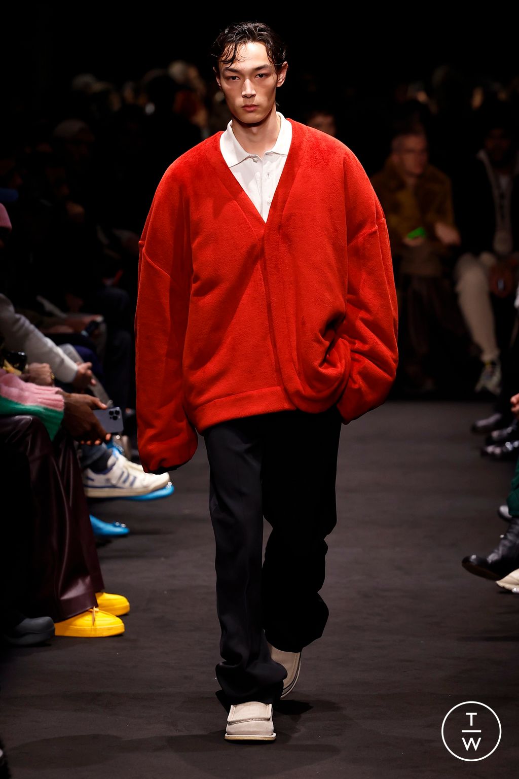 Fashion Week Milan Fall/Winter 2024 look 27 from the JW Anderson collection 男装