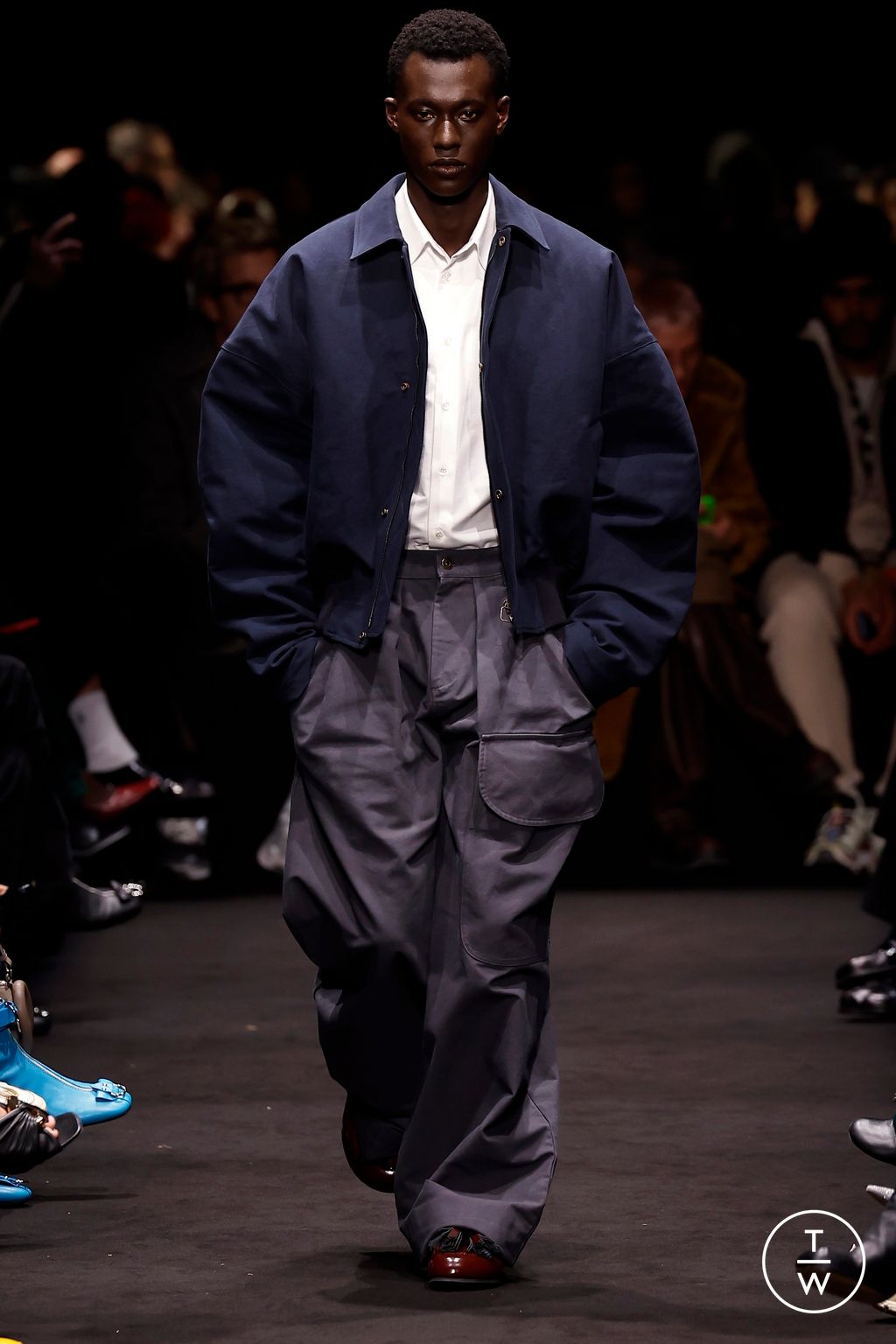 Fashion Week Milan Fall/Winter 2024 look 45 from the JW Anderson collection menswear