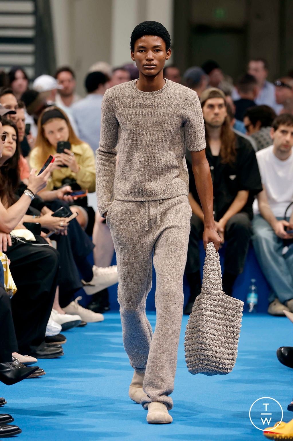 Fashion Week Milan Spring/Summer 2024 look 47 from the JW Anderson collection menswear