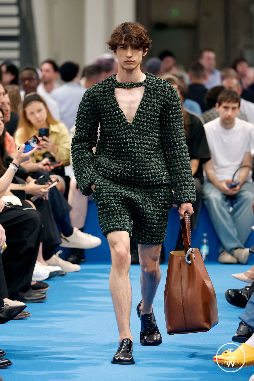 Fashion Week Milan Spring/Summer 2024 look 48 from the JW Anderson collection menswear