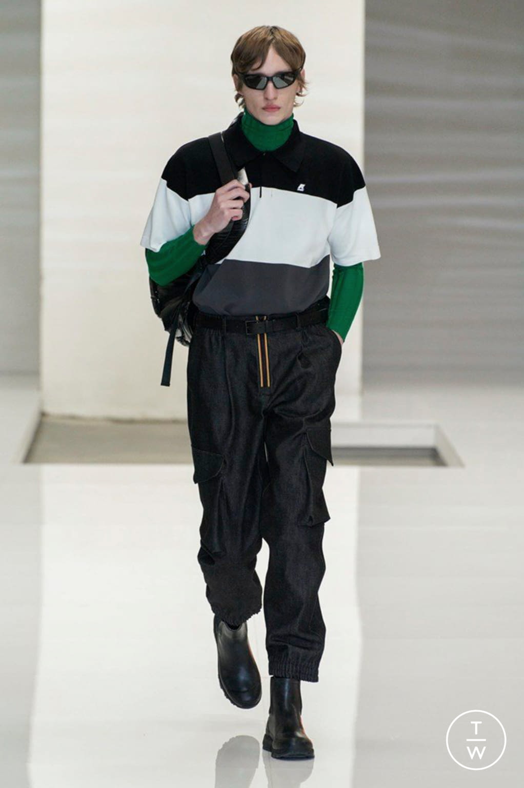 Fashion Week Milan Fall/Winter 2021 look 7 de la collection K-WAY R&D menswear