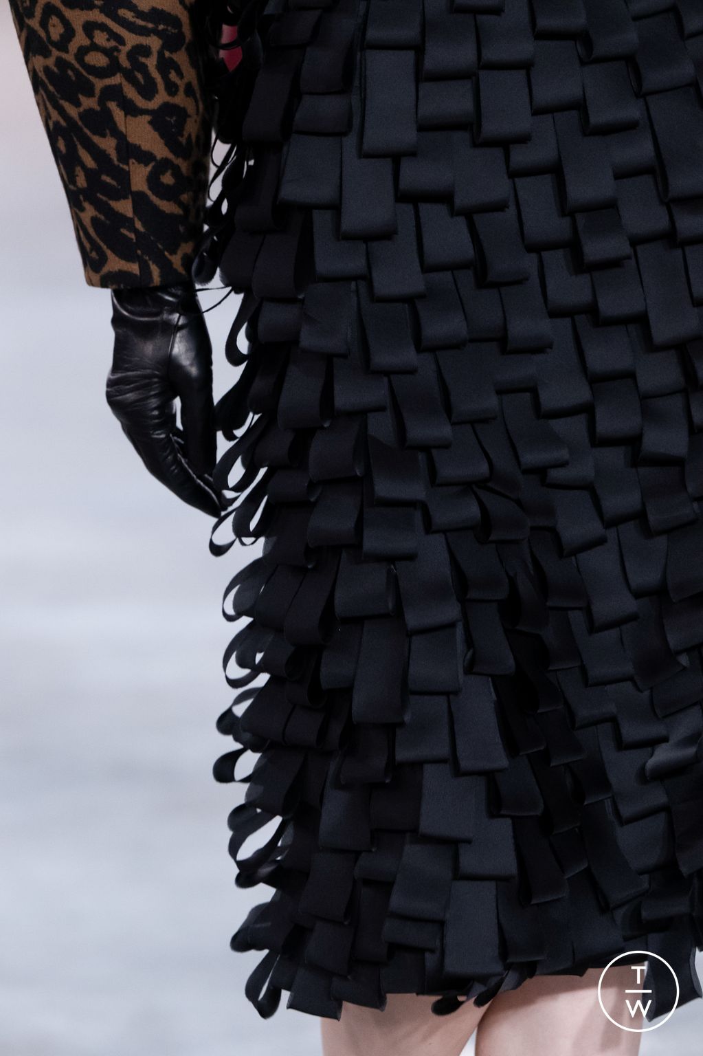 Fashion Week New York Fall/Winter 2026 look 1 from the Carolina Herrera collection womenswear accessories