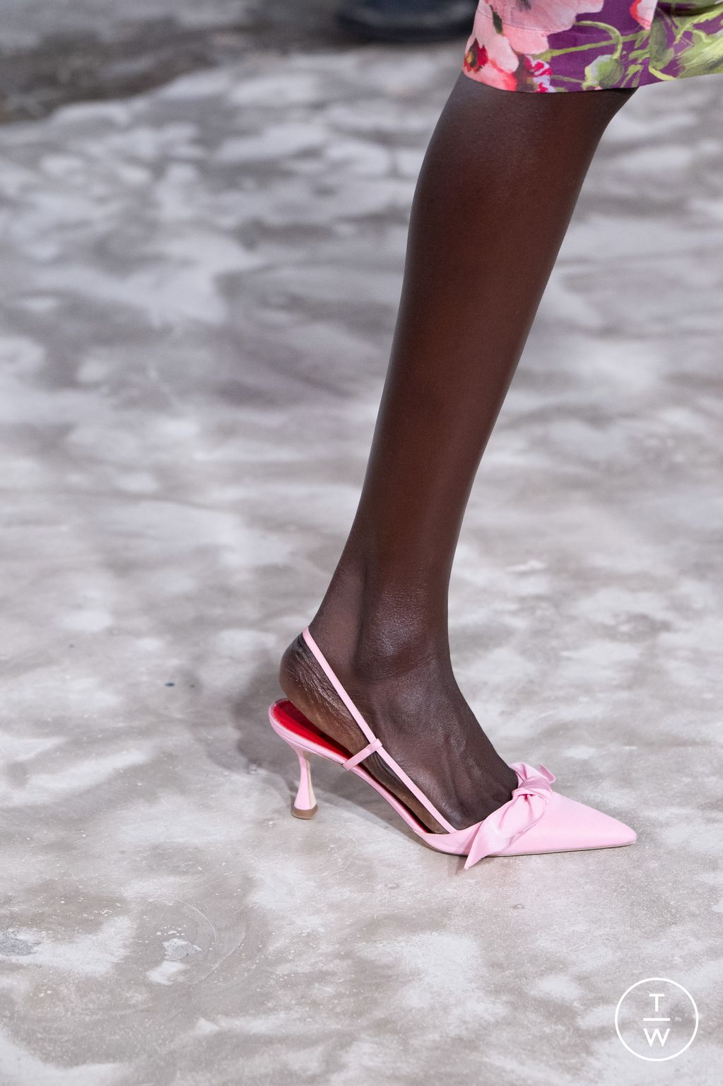 Fashion Week New York Fall/Winter 2026 look 43 from the Carolina Herrera collection womenswear accessories