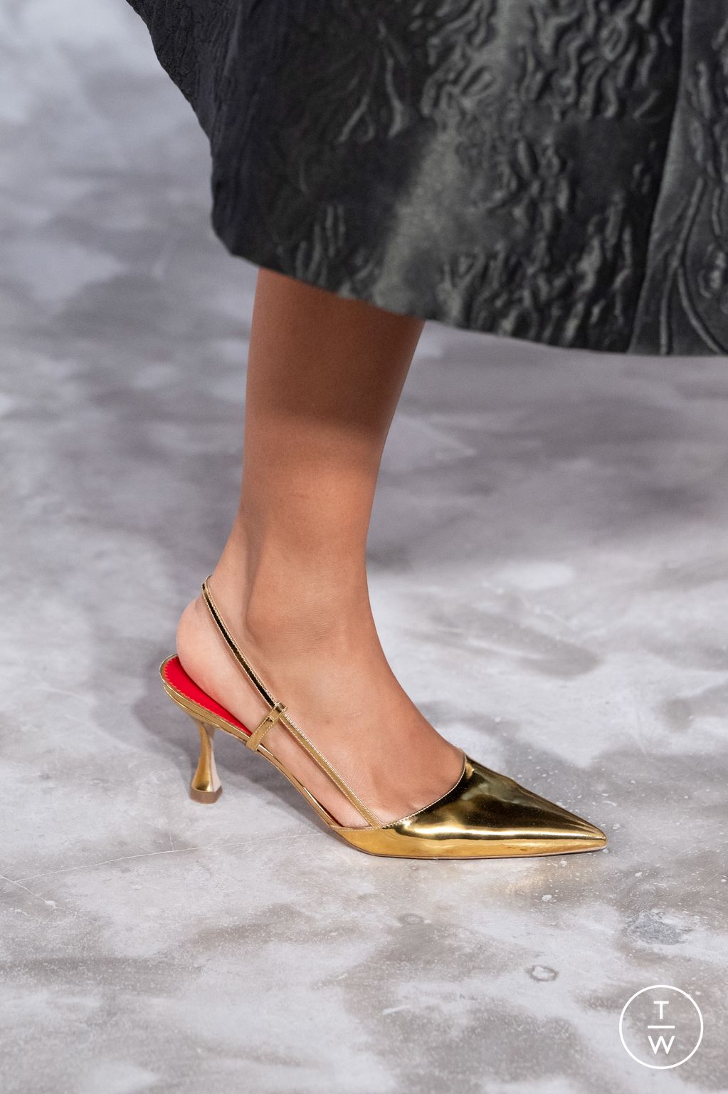 Fashion Week New York Fall/Winter 2026 look 52 from the Carolina Herrera collection womenswear accessories