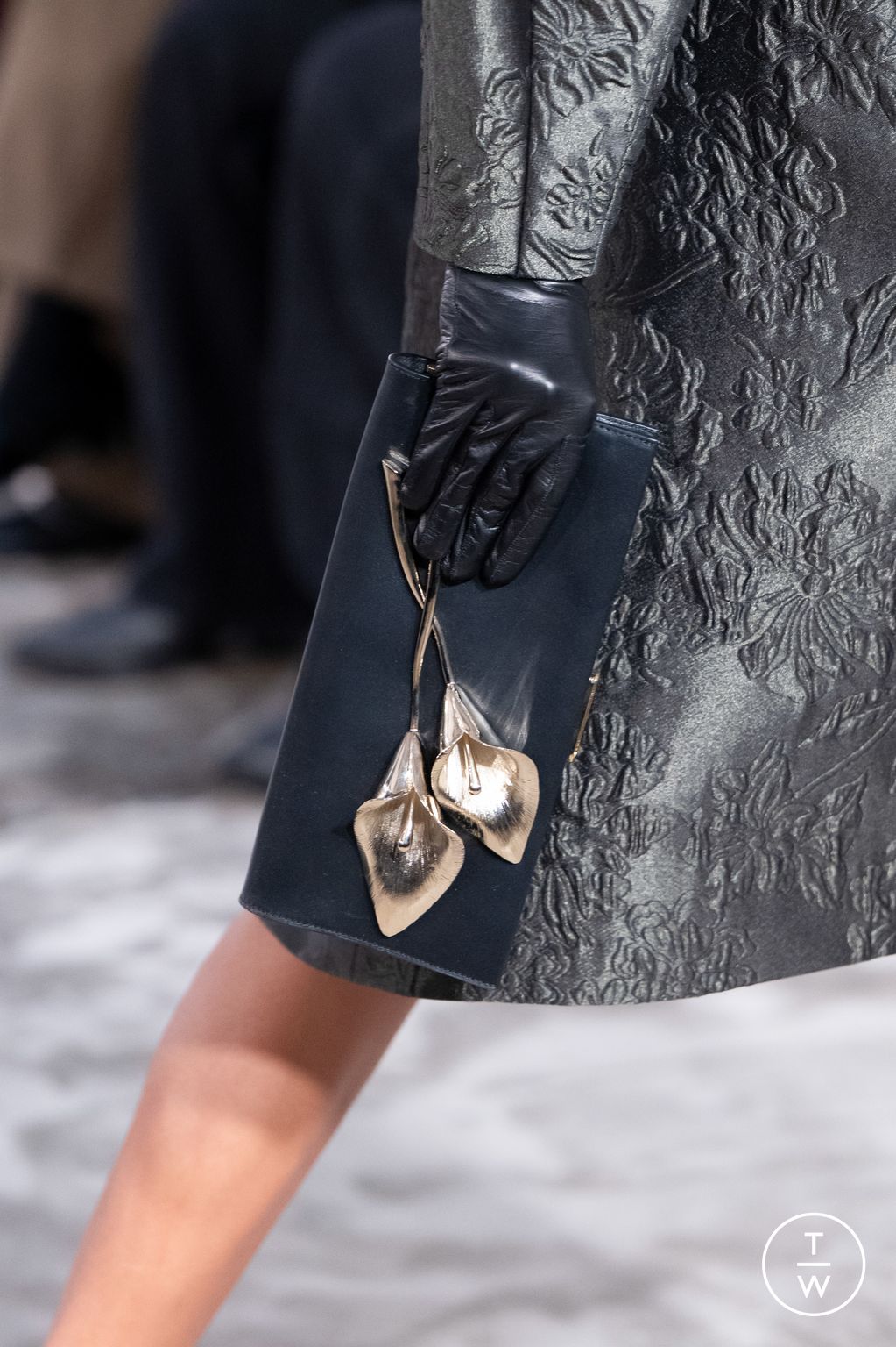 Fashion Week New York Fall/Winter 2026 look 53 from the Carolina Herrera collection womenswear accessories
