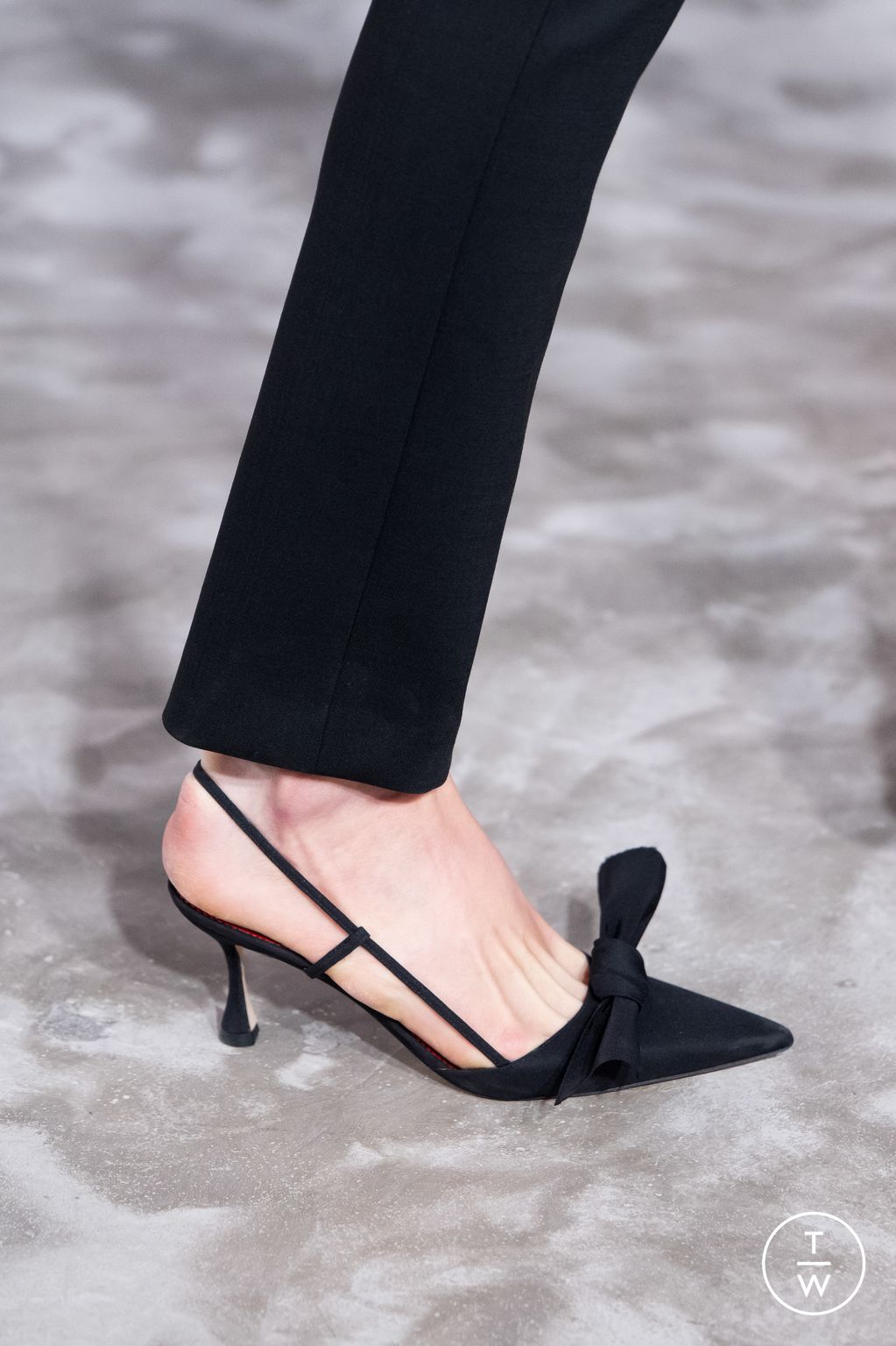 Fashion Week New York Fall/Winter 2026 look 66 from the Carolina Herrera collection womenswear accessories
