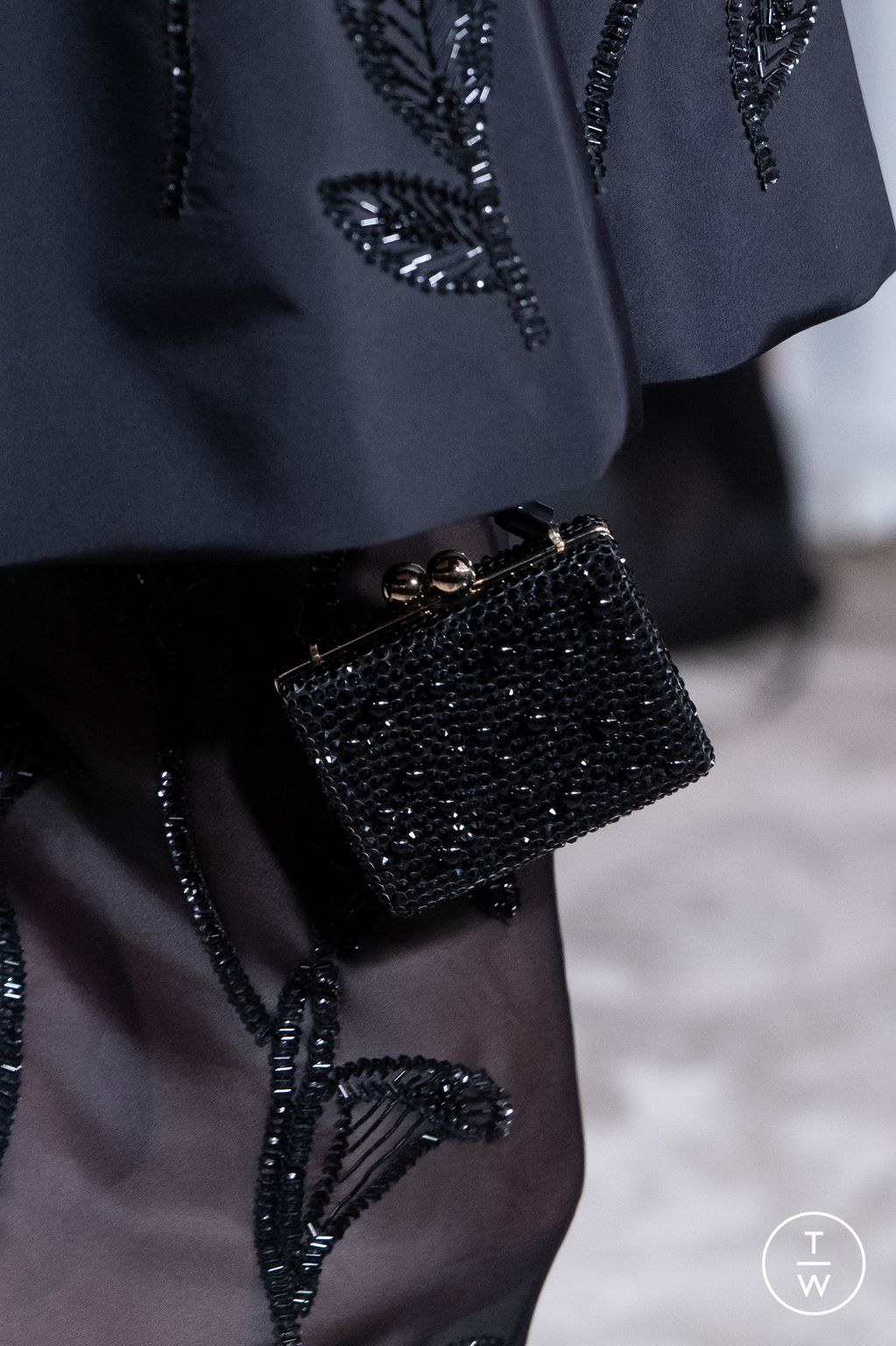 Fashion Week New York Fall/Winter 2026 look 71 from the Carolina Herrera collection womenswear accessories
