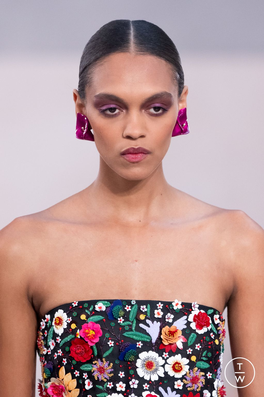 Fashion Week New York Fall/Winter 2026 look 72 from the Carolina Herrera collection womenswear accessories