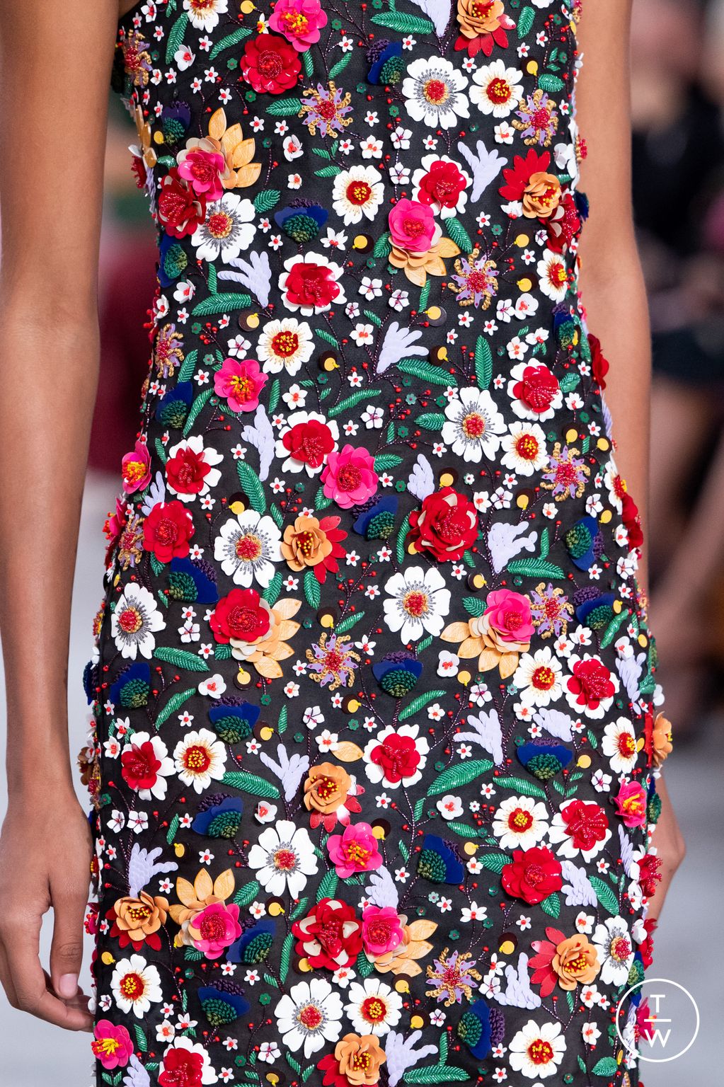 Fashion Week New York Fall/Winter 2026 look 73 from the Carolina Herrera collection womenswear accessories