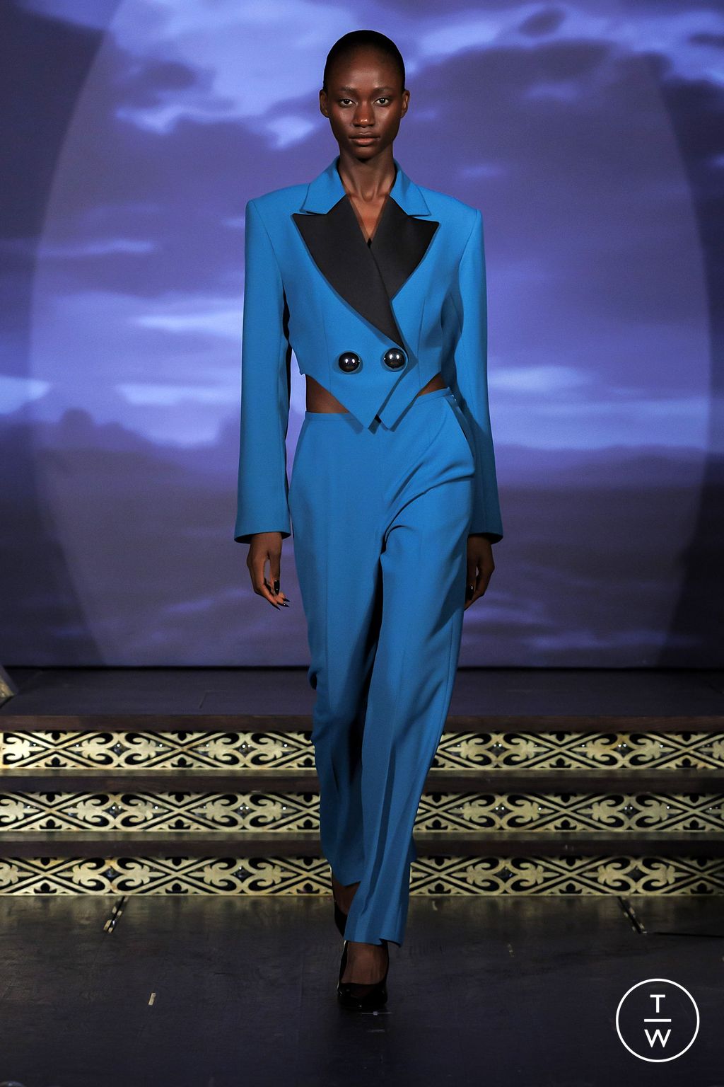 Fashion Week London Spring/Summer 2026 look 3 from the Keburia collection womenswear