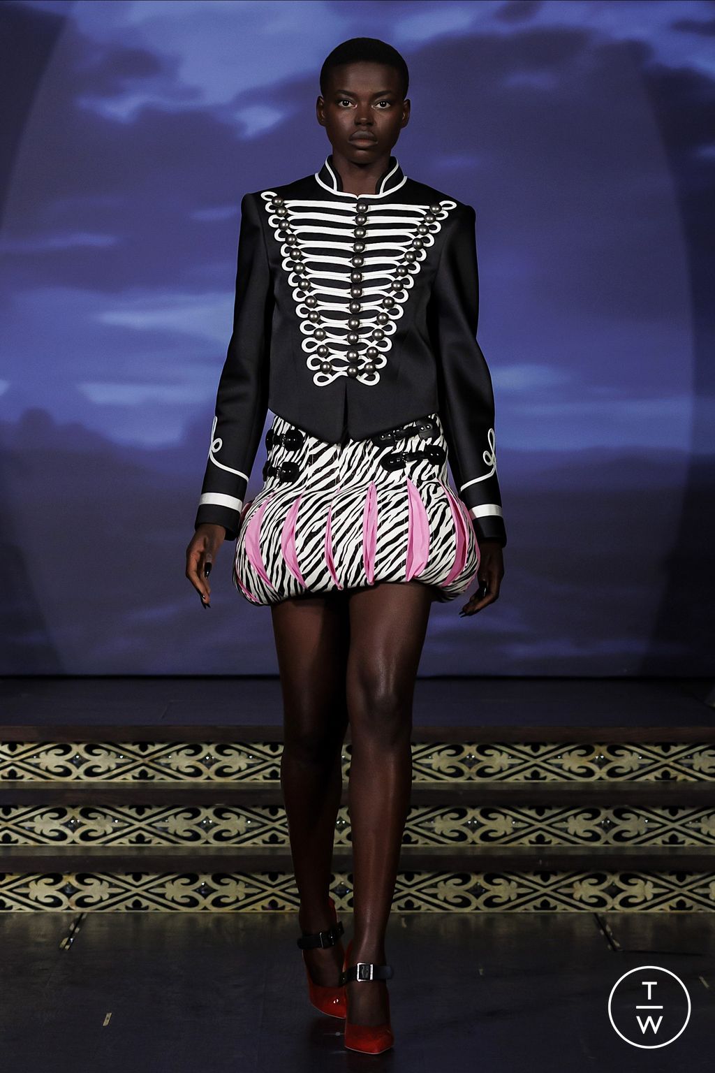 Fashion Week London Spring/Summer 2026 look 8 from the Keburia collection 女装