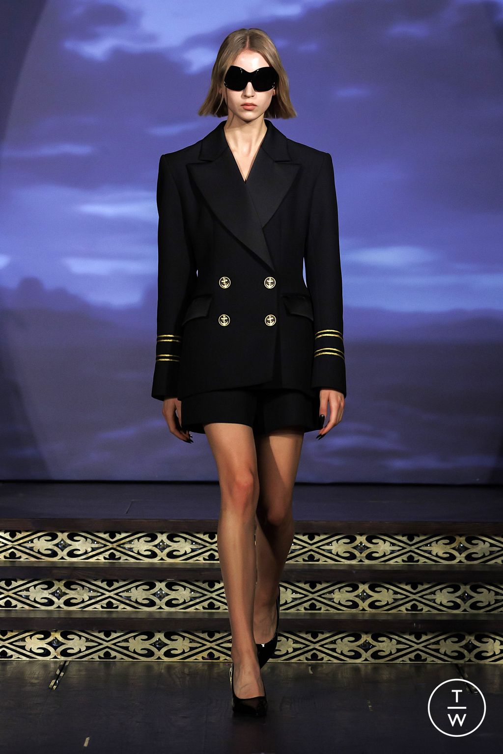 Fashion Week London Spring/Summer 2026 look 9 from the Keburia collection 女装