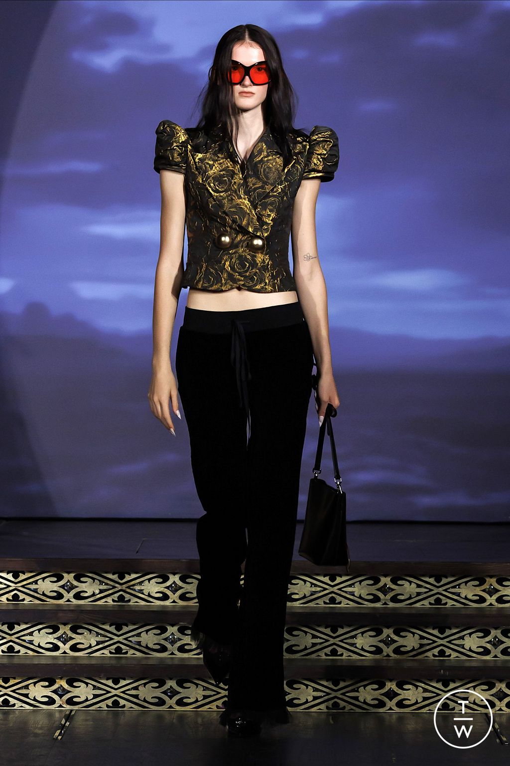 Fashion Week London Spring/Summer 2026 look 13 from the Keburia collection womenswear