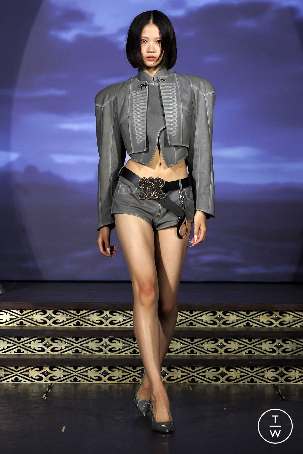 Fashion Week London Spring/Summer 2026 look 18 from the Keburia collection womenswear