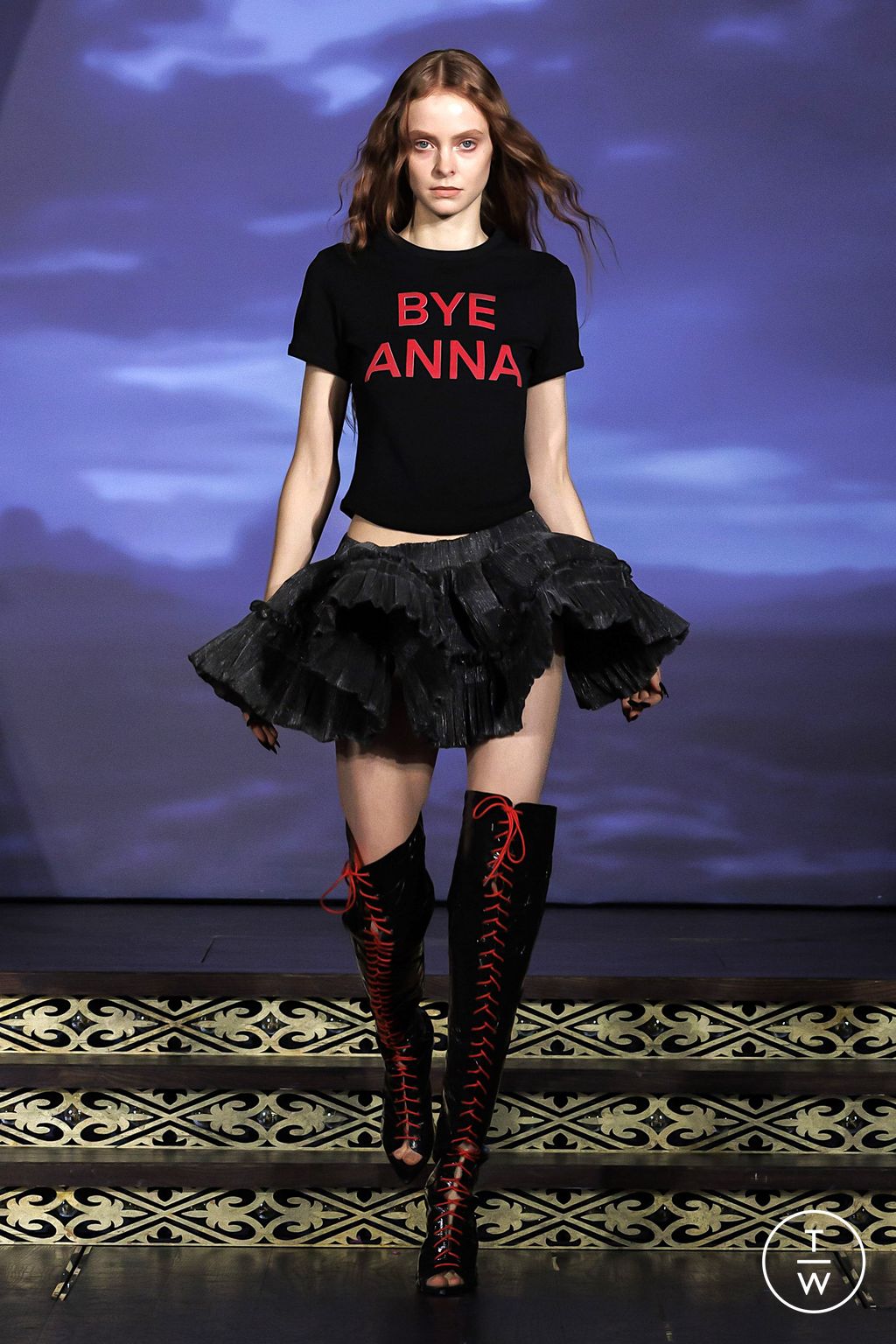 Fashion Week London Spring/Summer 2026 look 20 from the Keburia collection womenswear