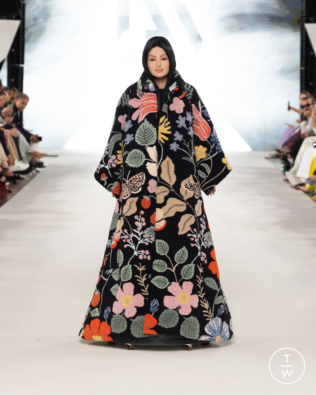 Fashion Week Paris Spring/Summer 2025 look 15 from the Kaf by Kaf - Saudi 100 collection womenswear