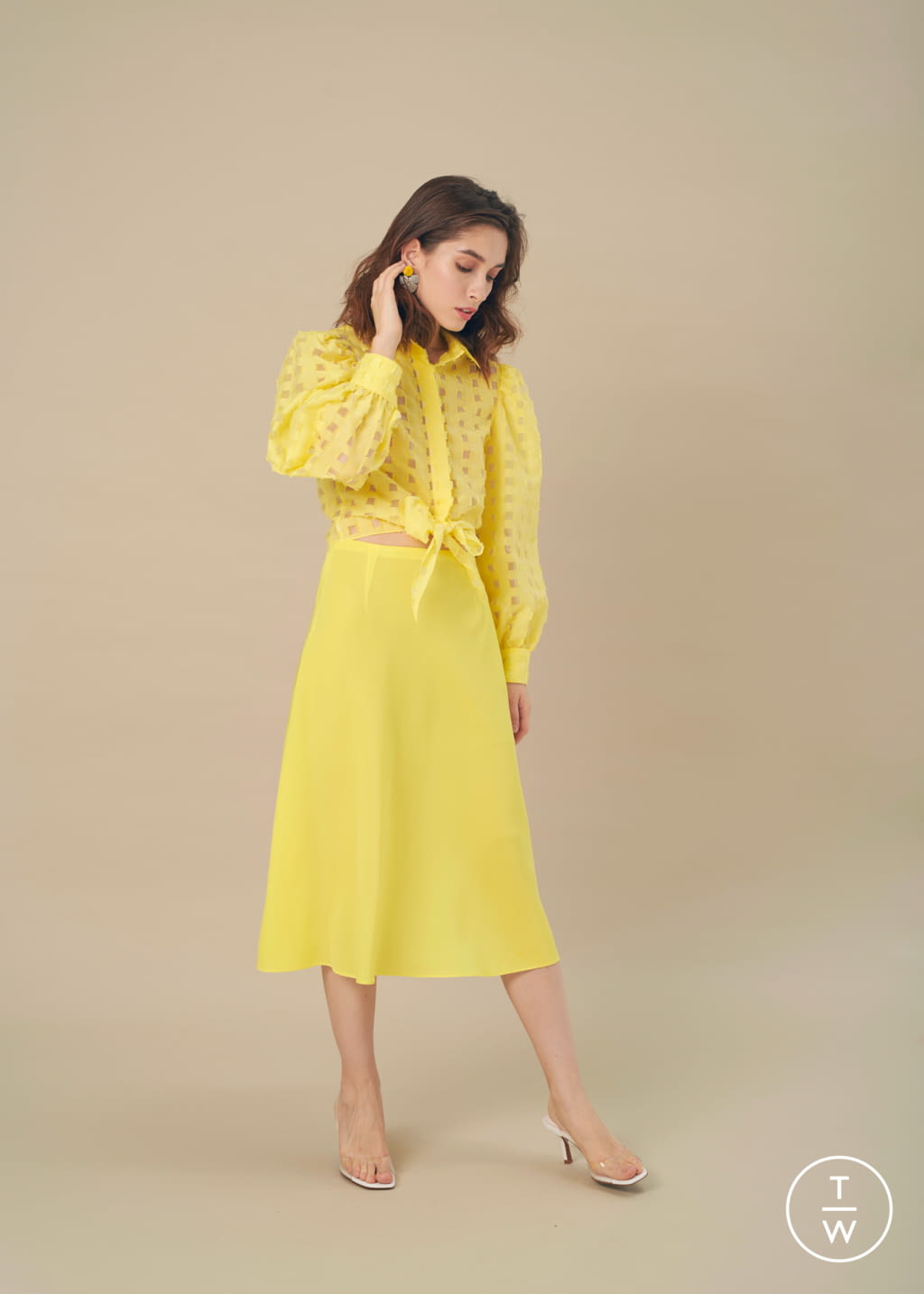 Fashion Week New York Resort 2020 look 14 de la collection KAGE womenswear