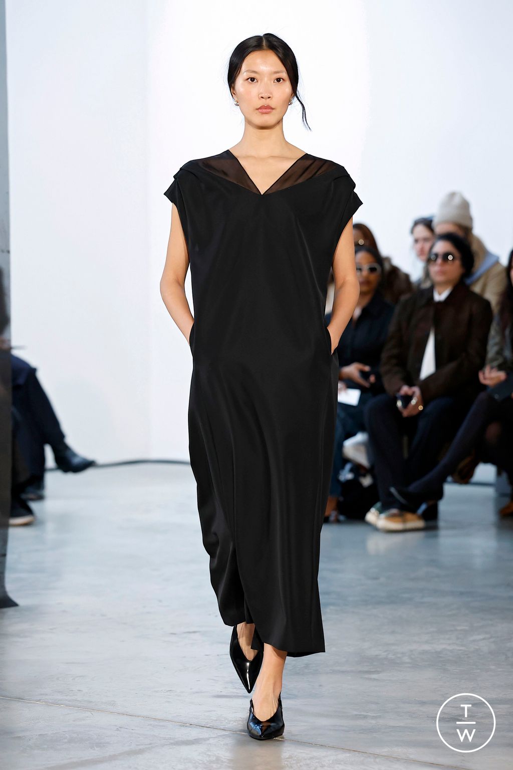 Fashion Week New York Fall/Winter 2025 look 27 from the Kallmeyer collection 女装