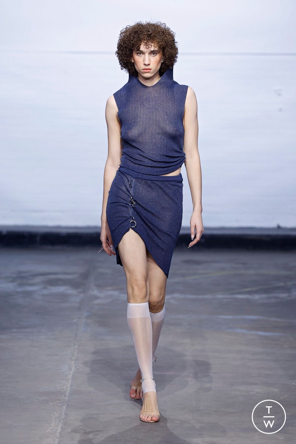 Fashion Week London Fall/Winter 2026 look 5 from the KAROLINE VITTO collection womenswear