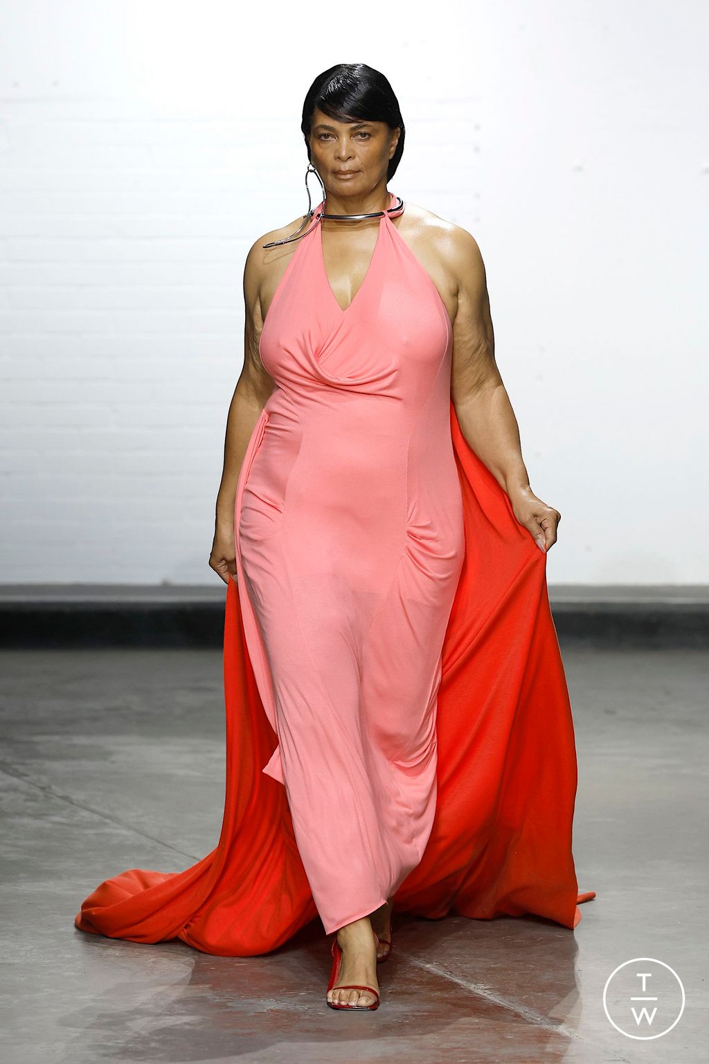 Fashion Week London Spring/Summer 2025 look 13 from the KAROLINE VITTO collection womenswear