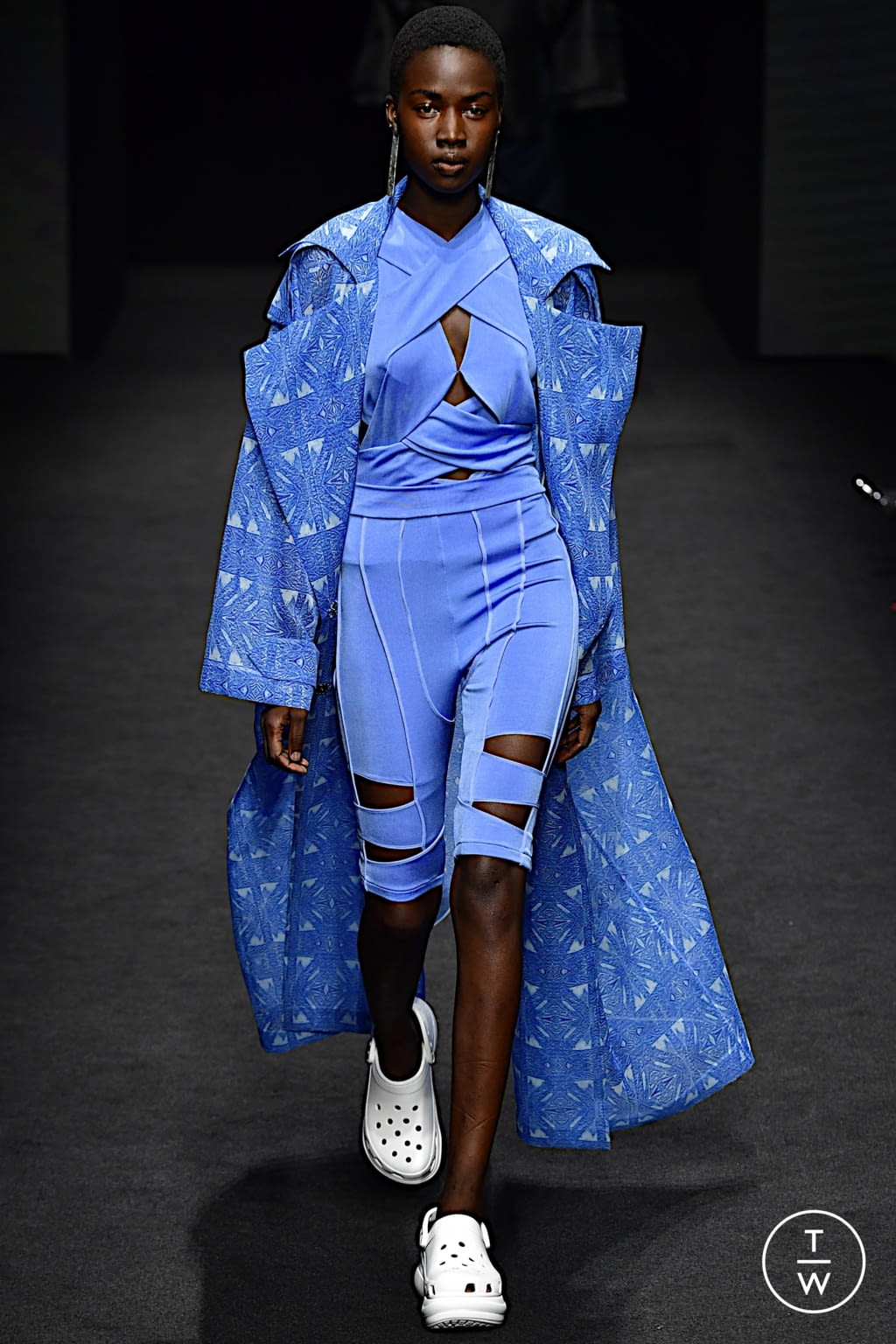 Fashion Week Milan Spring/Summer 2022 look 43 from the BUDAPEST SELECT collection womenswear