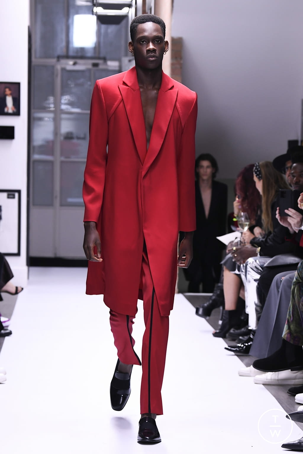 Fashion Week London Spring/Summer 2022 look 9 from the Kaushik Velendra collection menswear