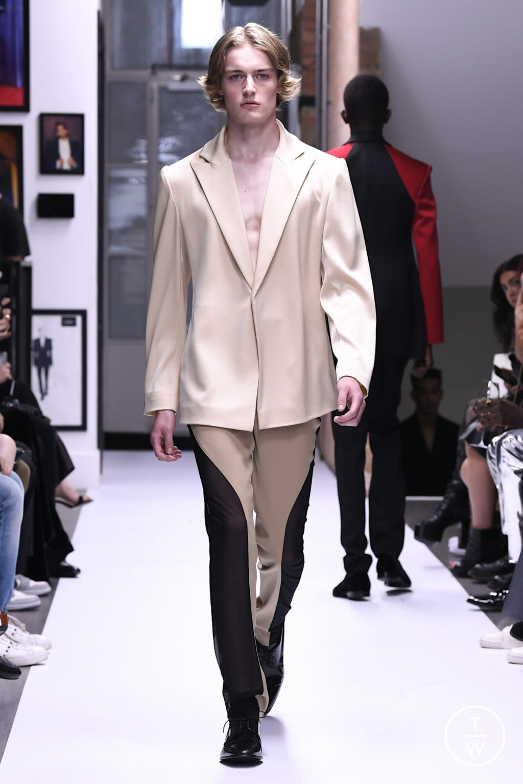Fashion Week London Spring/Summer 2022 look 29 from the Kaushik Velendra collection menswear