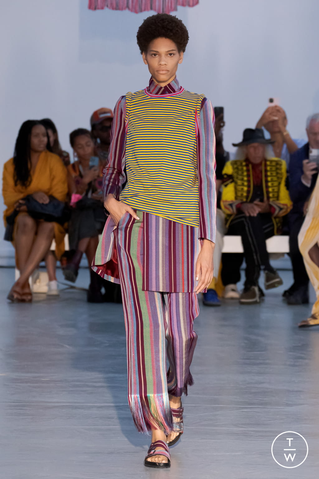 Fashion Week Paris Spring/Summer 2022 look 5 de la collection Kenneth Ize womenswear