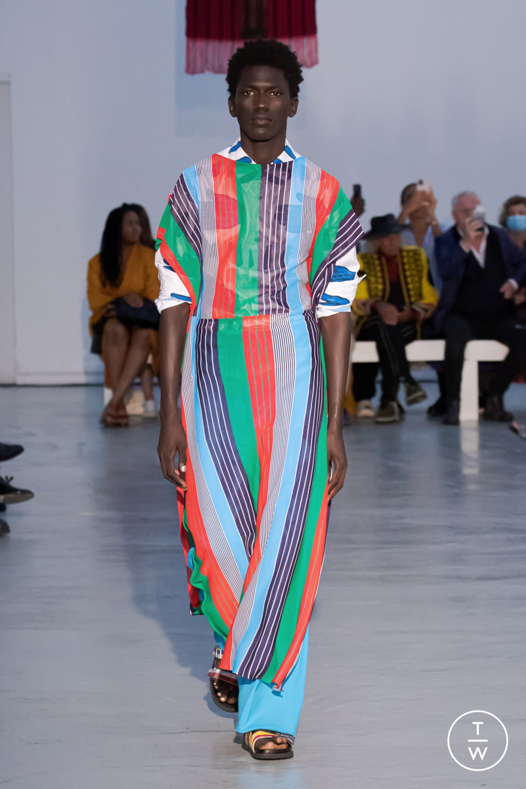 Fashion Week Paris Spring/Summer 2022 look 10 de la collection Kenneth Ize womenswear
