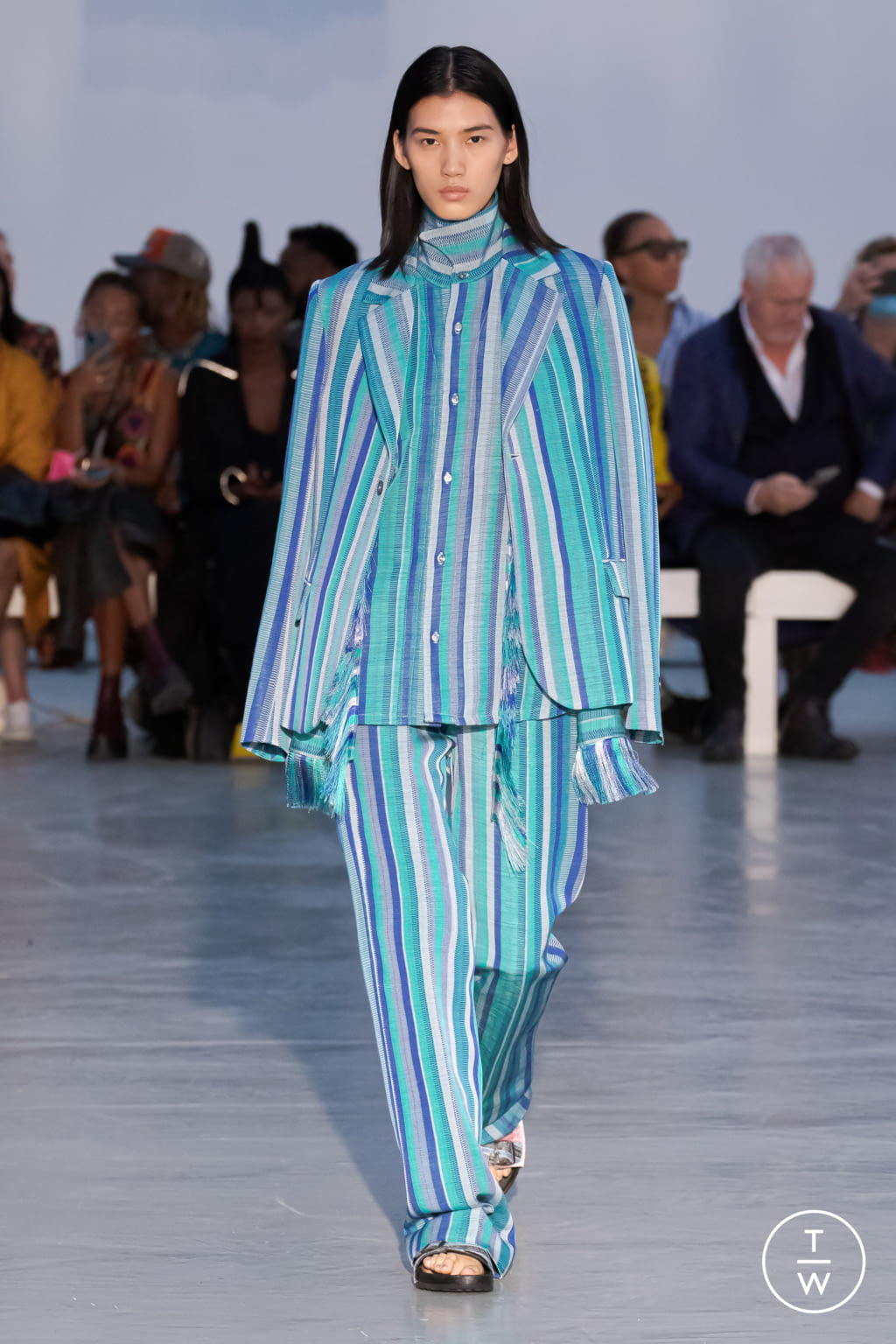Fashion Week Paris Spring/Summer 2022 look 23 de la collection Kenneth Ize womenswear