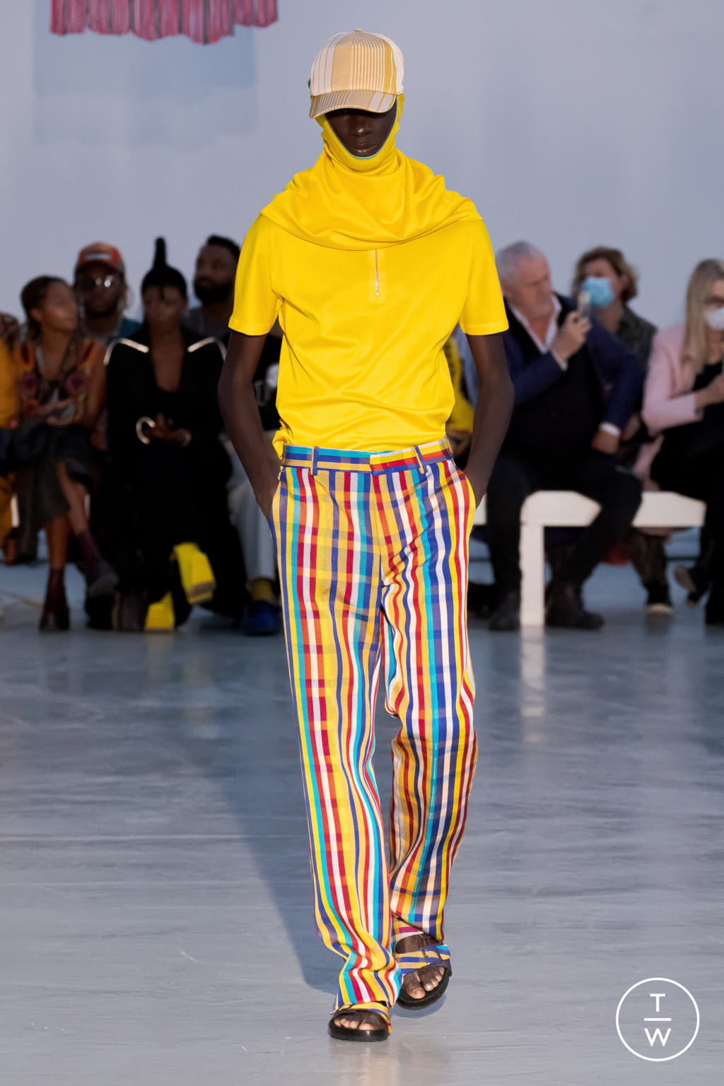 Fashion Week Paris Spring/Summer 2022 look 25 de la collection Kenneth Ize womenswear