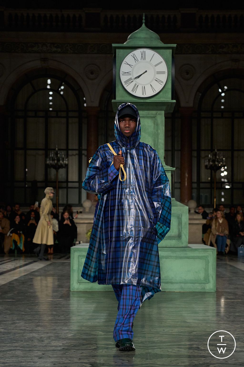 Fashion Week London Fall/Winter 2025 look 19 from the Kent & Curwen collection 女装