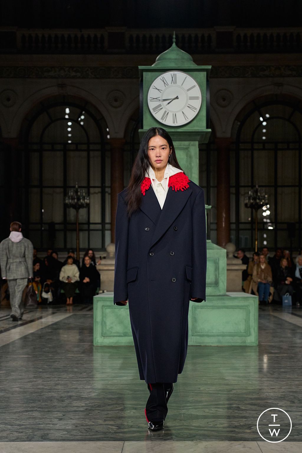 Fashion Week London Fall/Winter 2025 look 38 de la collection Kent & Curwen womenswear