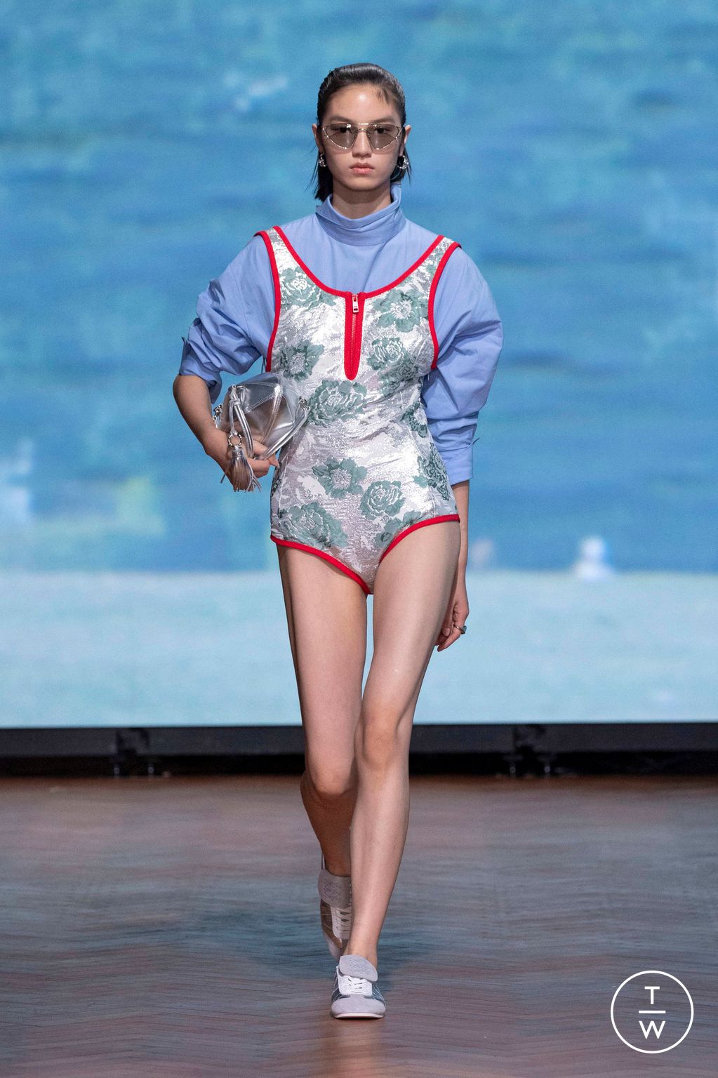 Fashion Week London Spring/Summer 2026 look 31 from the Kent & Curwen collection womenswear