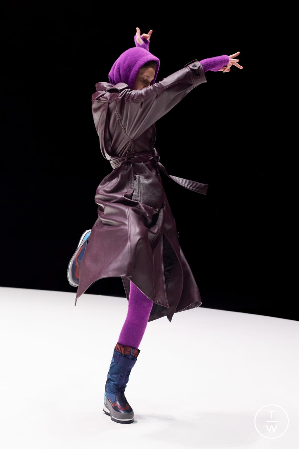Fashion Week Paris Fall/Winter 2021 look 45 de la collection Kenzo womenswear