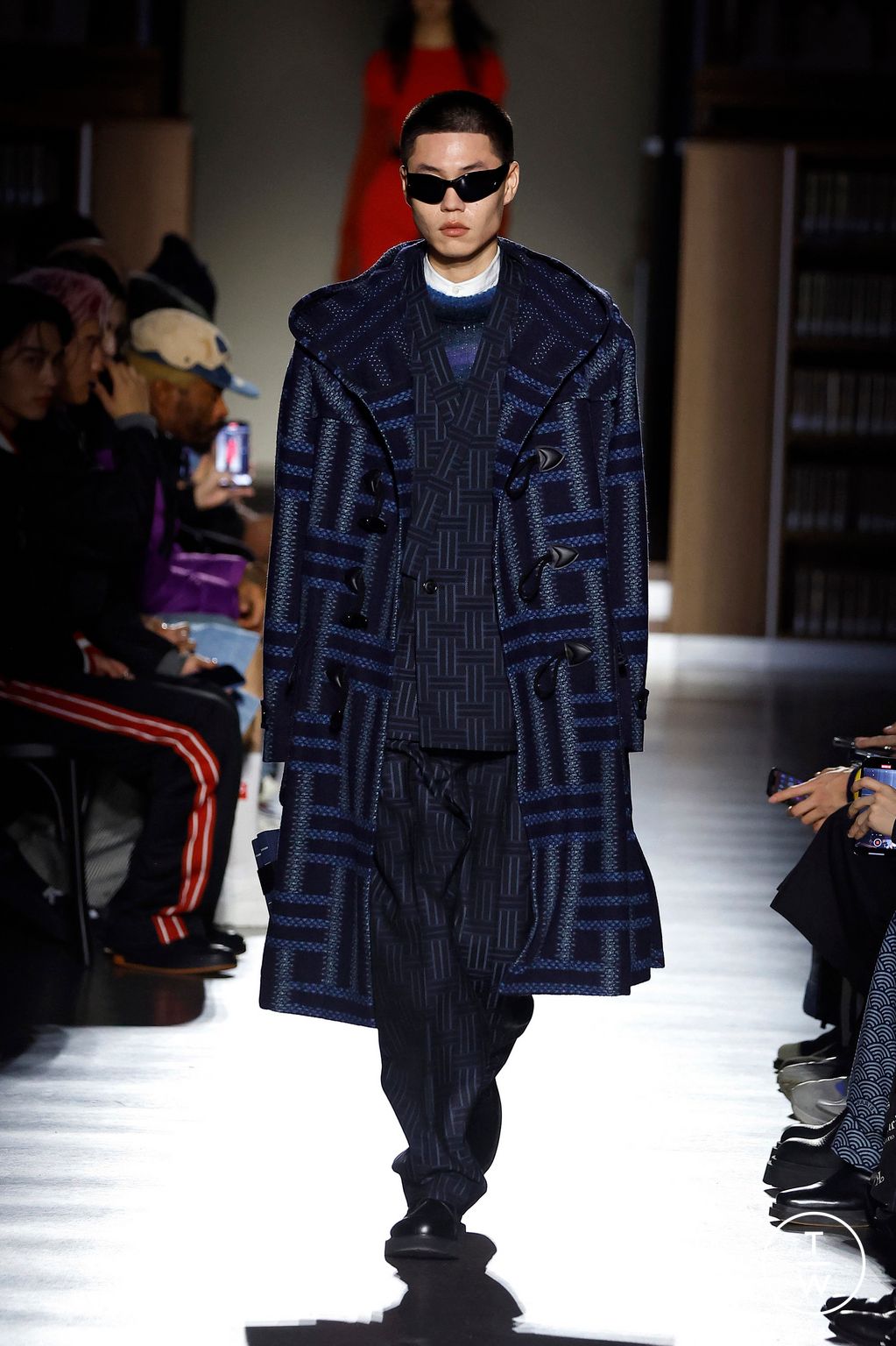 Fashion Week Paris Fall/Winter 2024 look 13 from the Kenzo collection 男装
