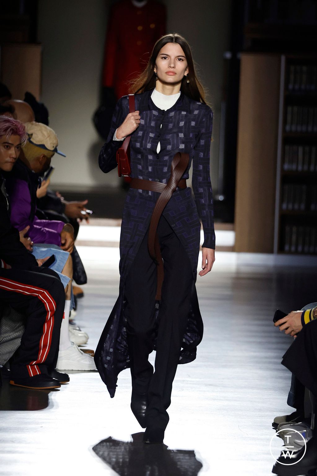 Fashion Week Paris Fall/Winter 2024 look 15 de la collection Kenzo menswear