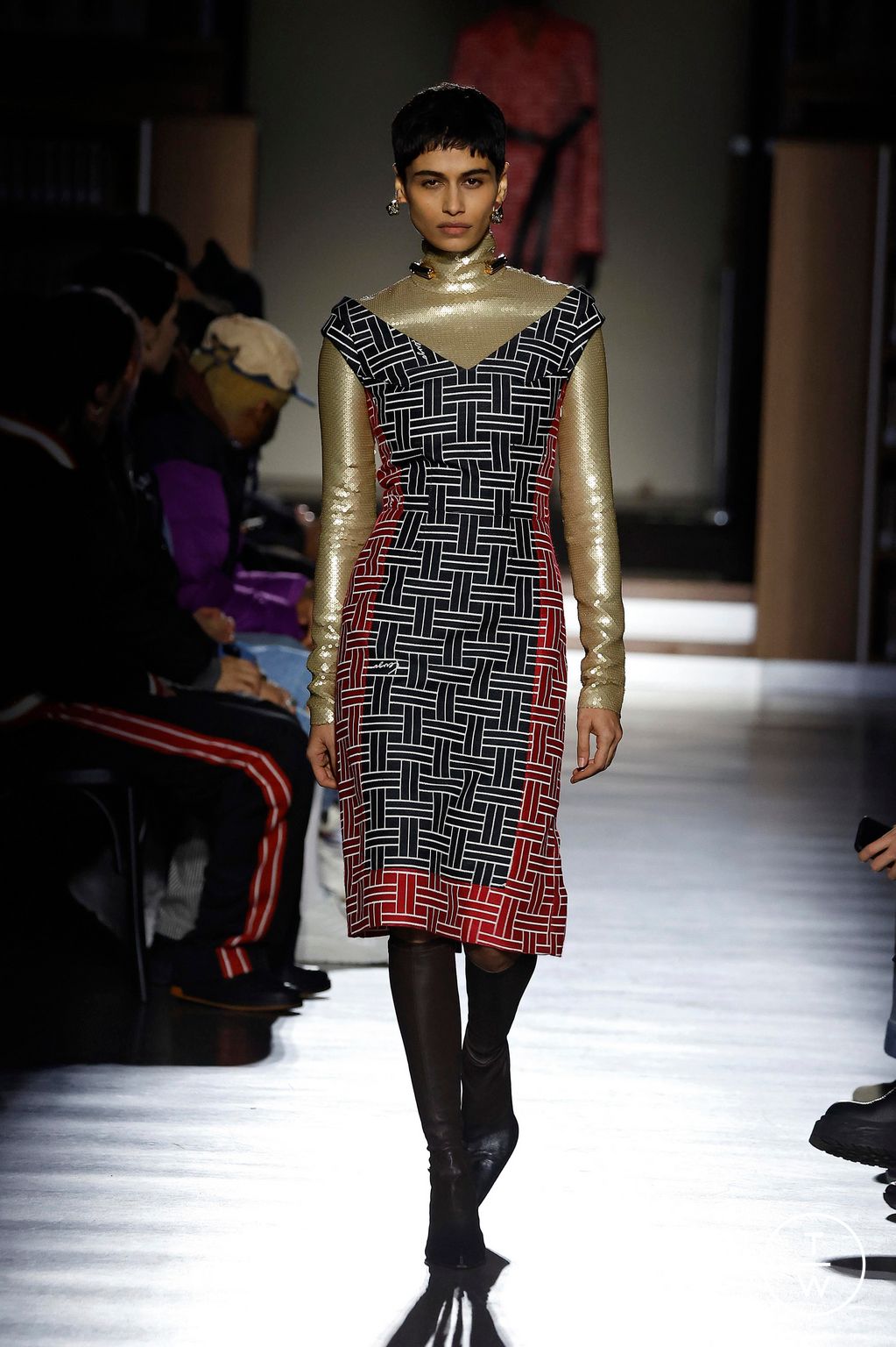 Fashion Week Paris Fall/Winter 2024 look 20 de la collection Kenzo menswear