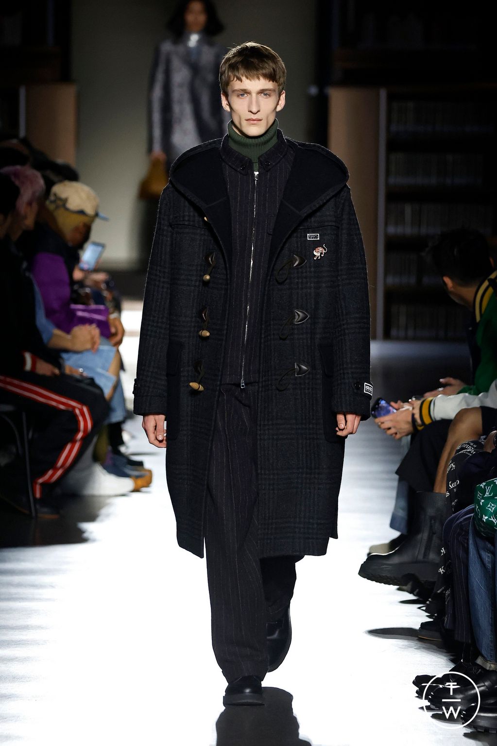 Fashion Week Paris Fall/Winter 2024 look 53 de la collection Kenzo menswear