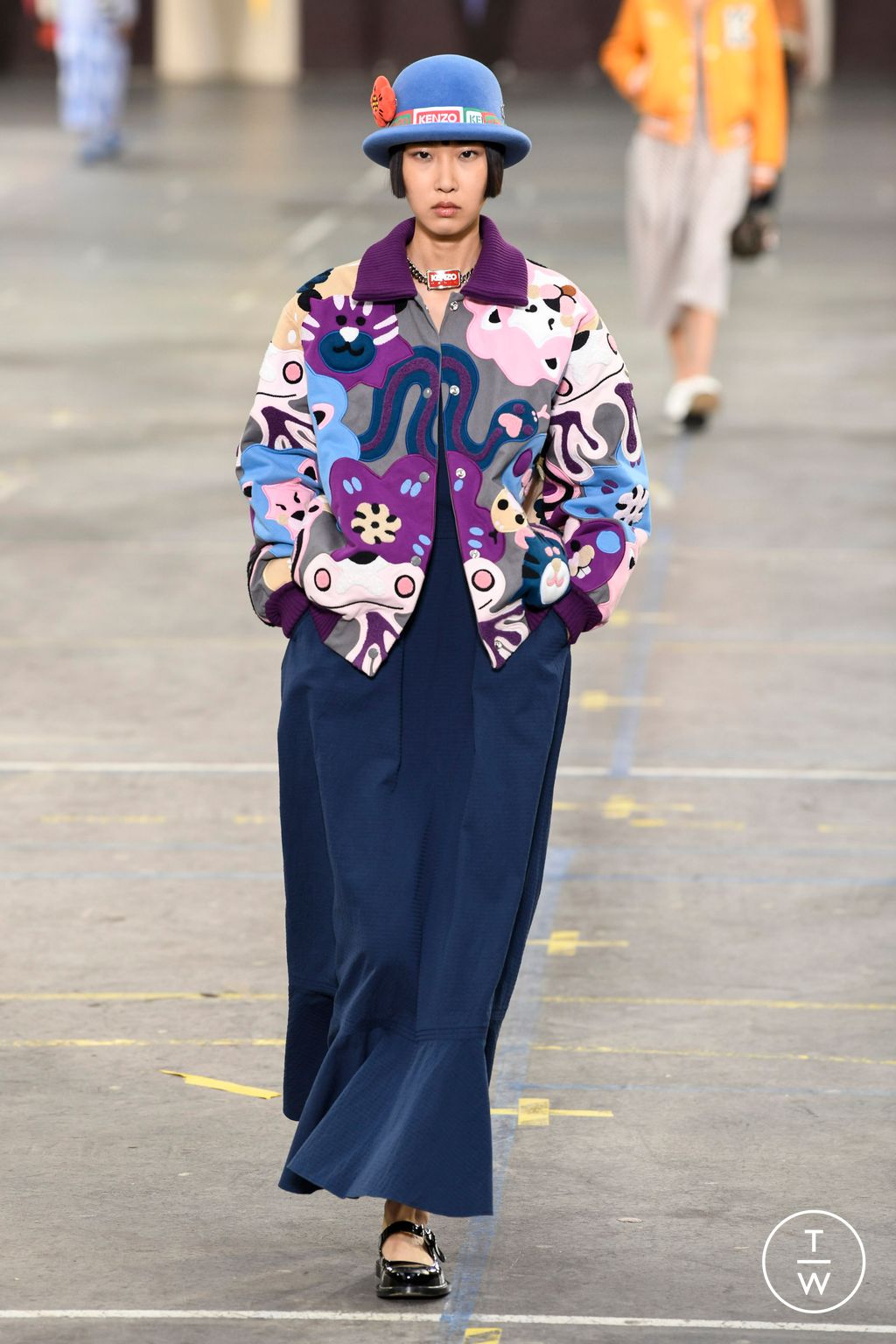 Fashion Week Paris Spring/Summer 2023 look 28 de la collection Kenzo menswear