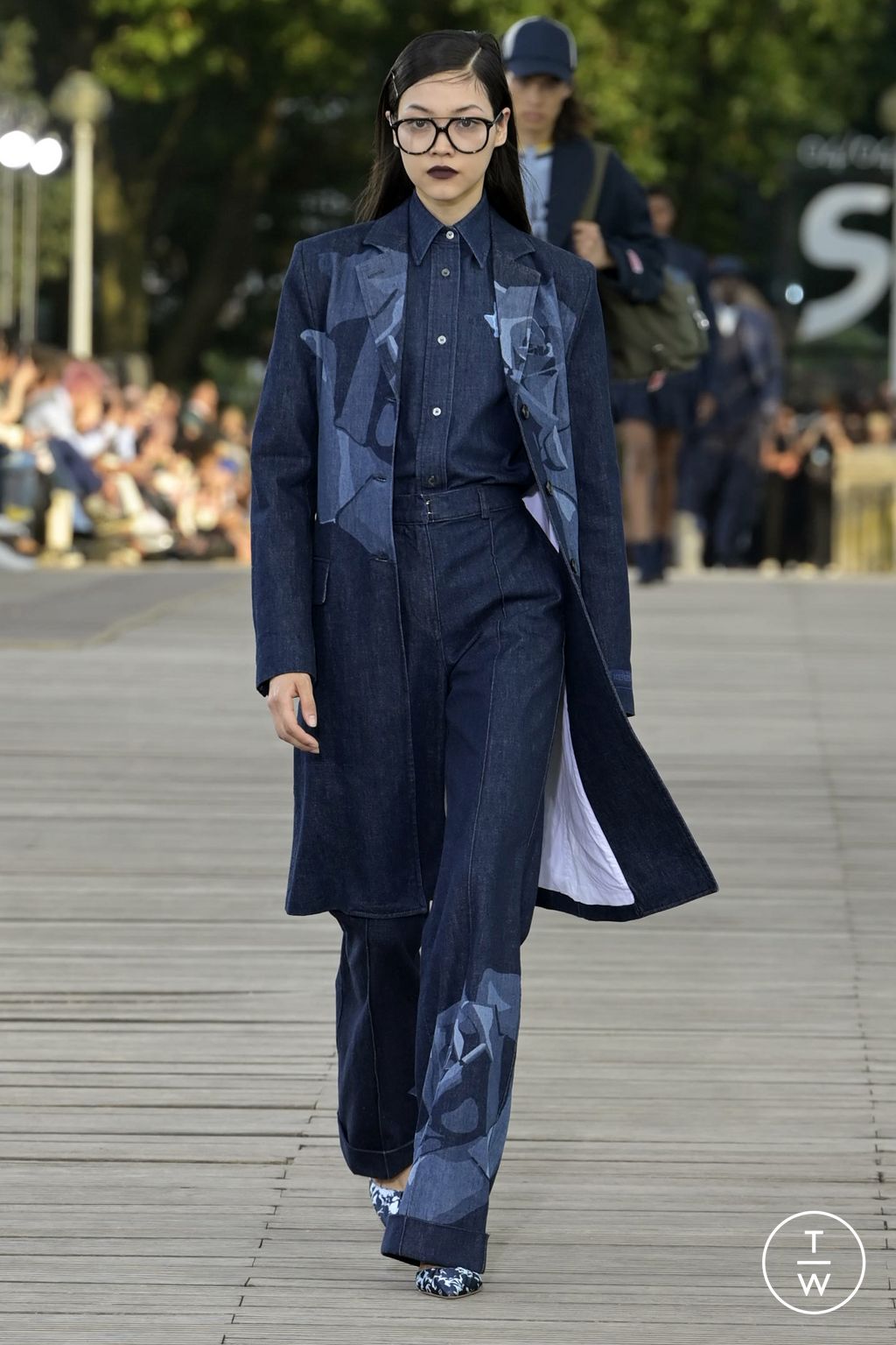 Fashion Week Paris Spring/Summer 2024 look 1 from the Kenzo collection menswear