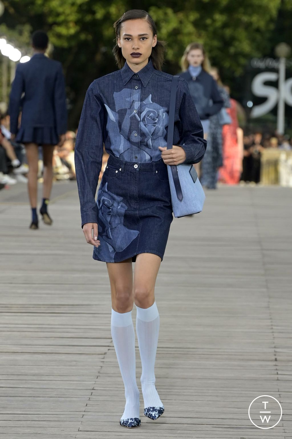 Fashion Week Paris Spring/Summer 2024 look 5 from the Kenzo collection menswear