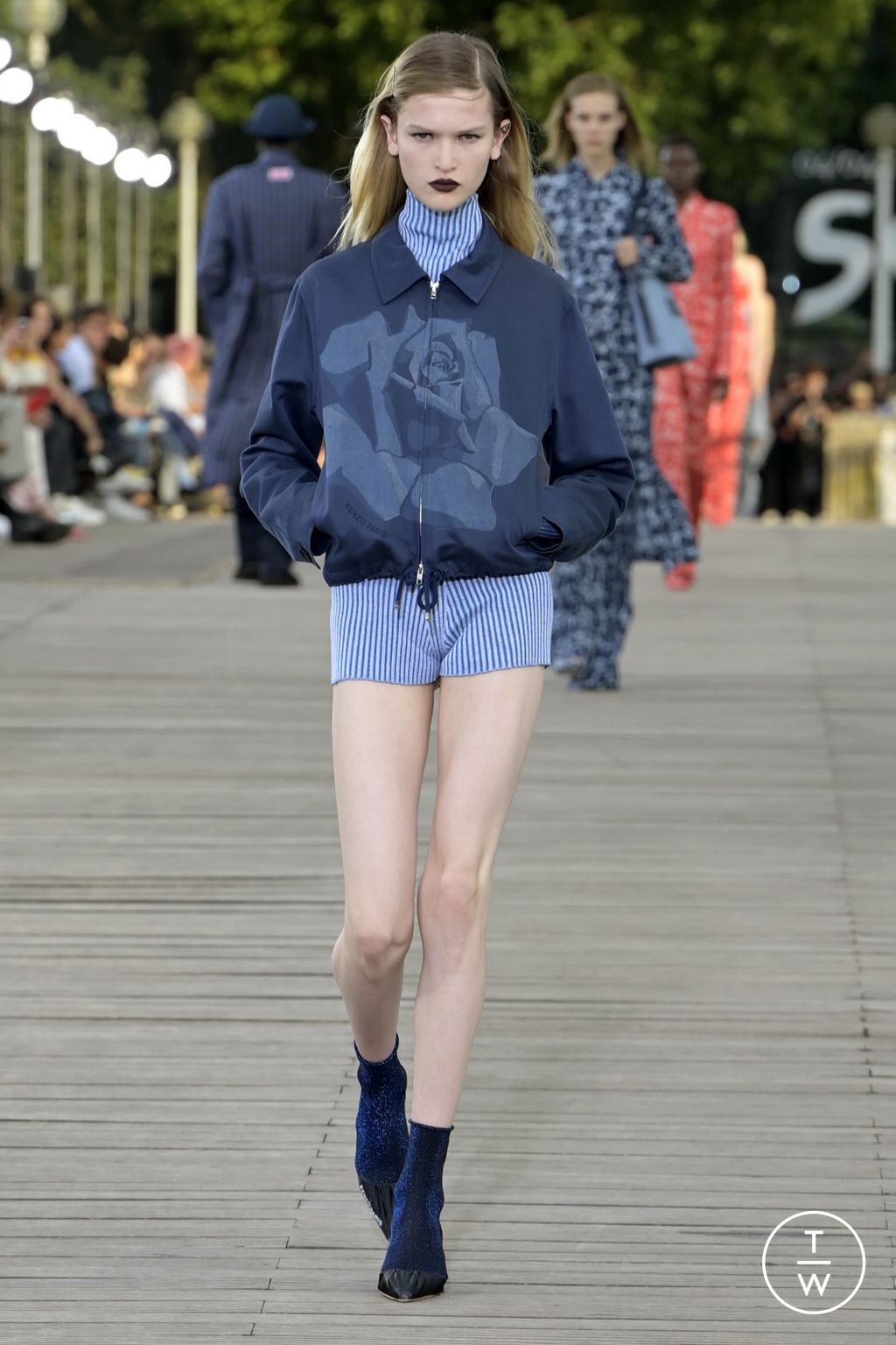 Fashion Week Paris Spring/Summer 2024 look 6 de la collection Kenzo menswear