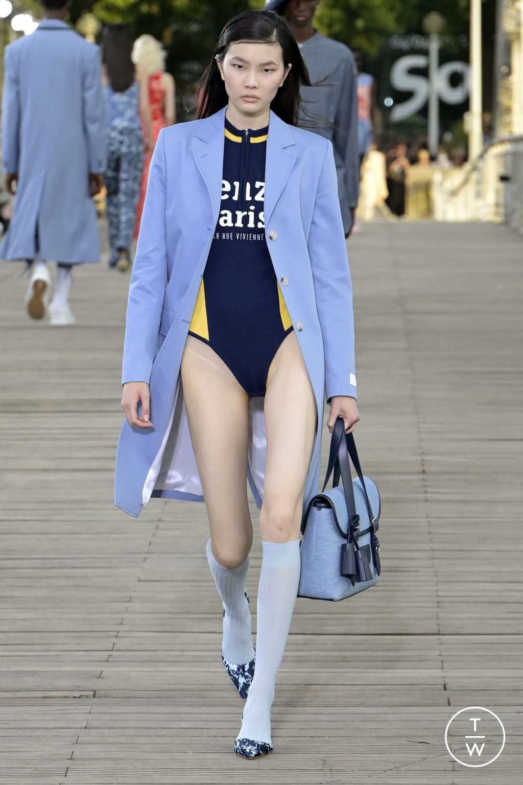 Fashion Week Paris Spring/Summer 2024 look 13 de la collection Kenzo menswear