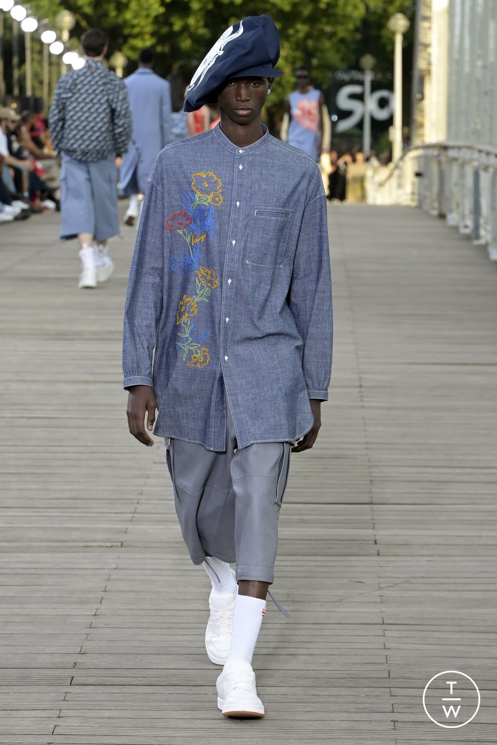 Fashion Week Paris Spring/Summer 2024 look 14 de la collection Kenzo menswear