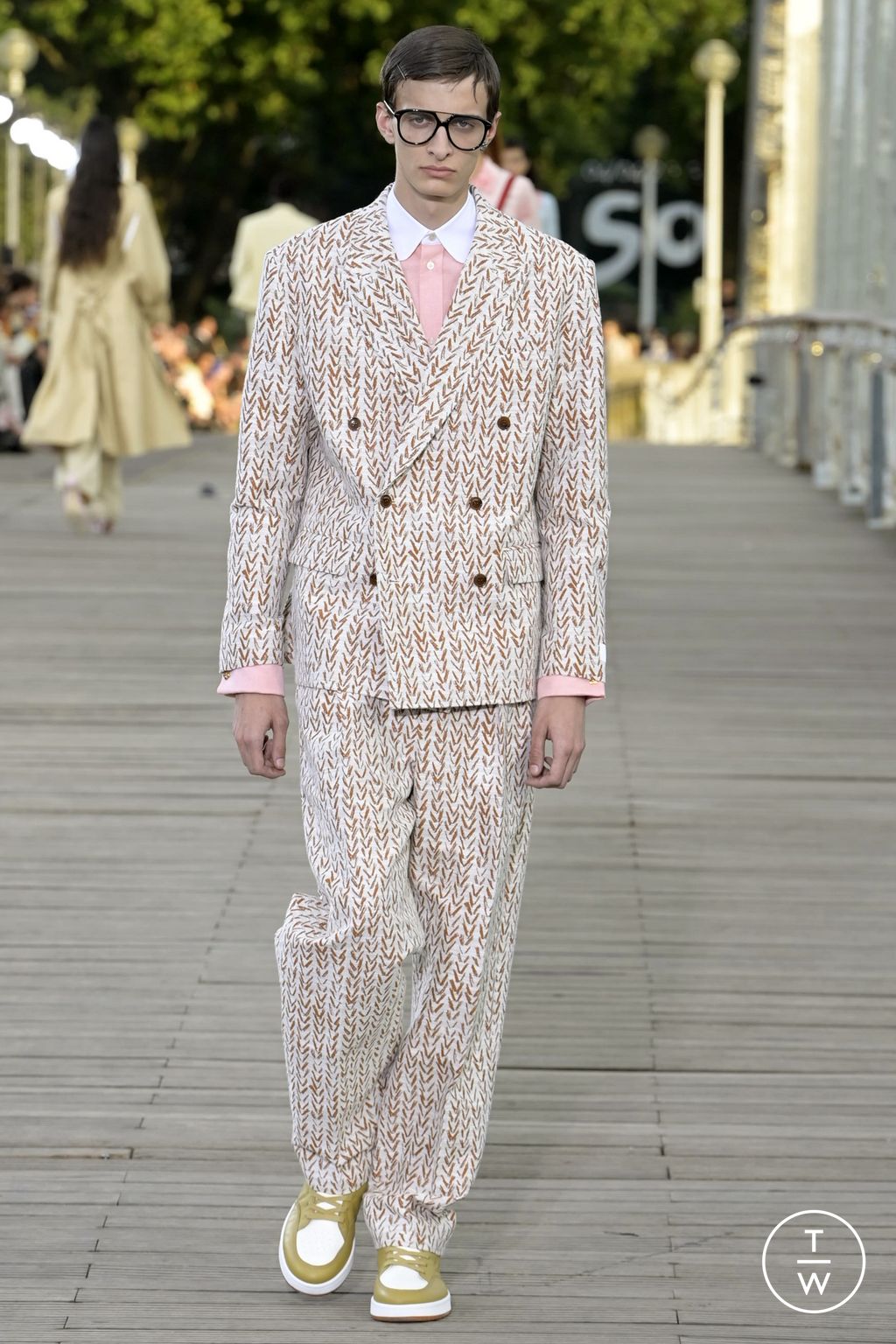 Fashion Week Paris Spring/Summer 2024 look 20 de la collection Kenzo menswear