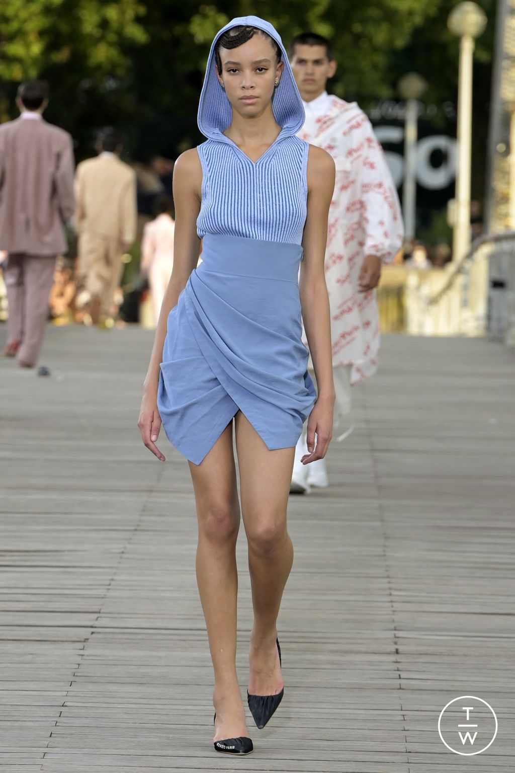 Fashion Week Paris Spring/Summer 2024 look 29 de la collection Kenzo menswear