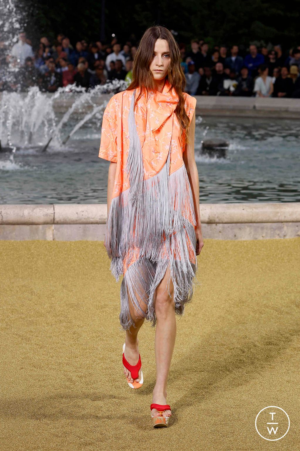 Fashion Week Paris Spring-Summer 2025 look 50 de la collection Kenzo menswear